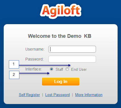 End User System Logo - End User Interface - Standard System Documentation - Agiloft Help