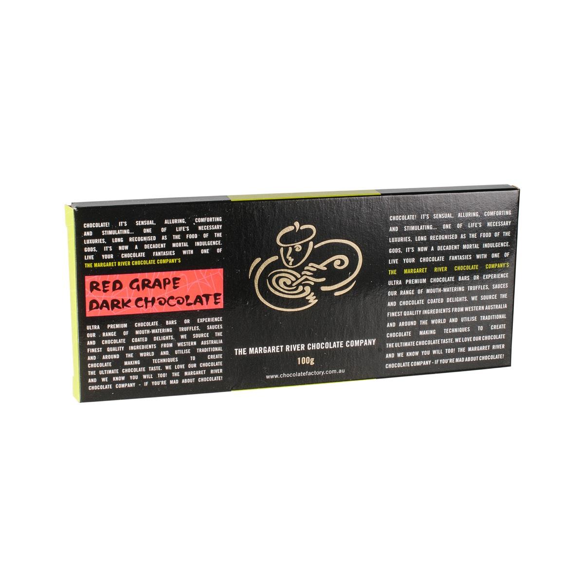 Red Bar Company Logo - Red Grape Extract Dark Chocolate Bar 100g - The Margaret River ...