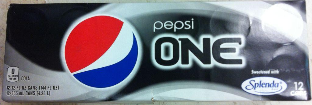 Pepsi One Logo - New Pepsi One 12 pack with updated logo and graphics 2012
