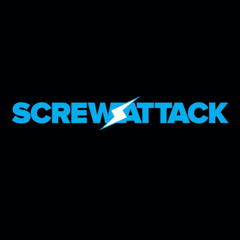 Black and Blue Logo - File:ScrewAttack flat blue logo on black.png - Wikimedia Commons
