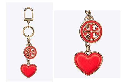 FOB Heart Logo - Amazon.com: Tory Burch Logo Heart Key Fob Keychain: Shoes