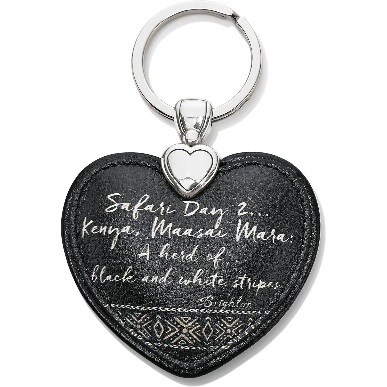 FOB Heart Logo - AFRICA STORIES BY BRIGHTON Africa Stories Zeb Heart Key Fob Key Fobs