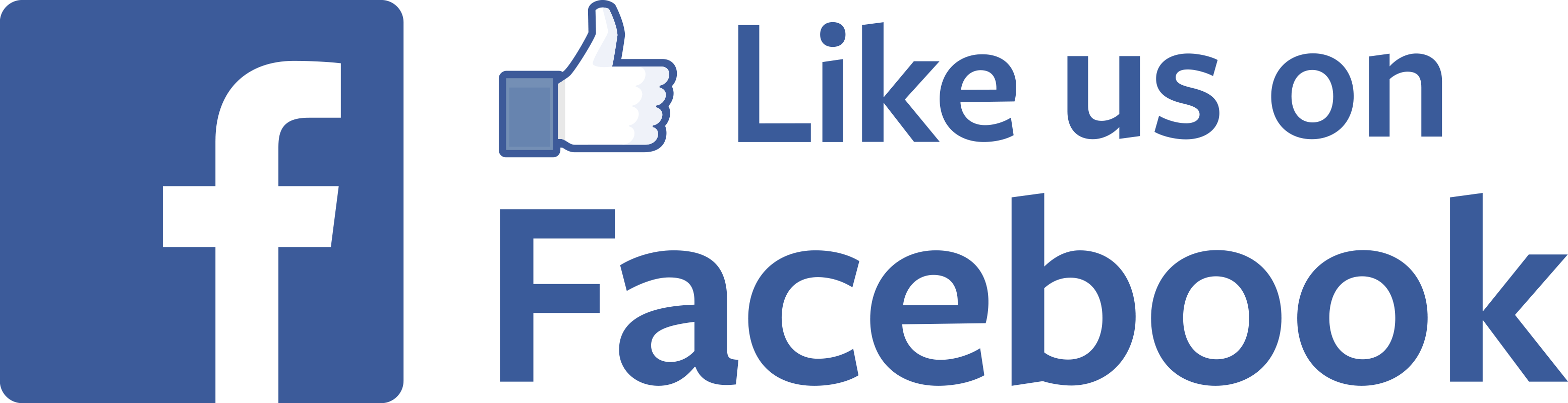 Like Us On Facebook Logo - Like Us on Facebook With Thumb Up transparent PNG - StickPNG