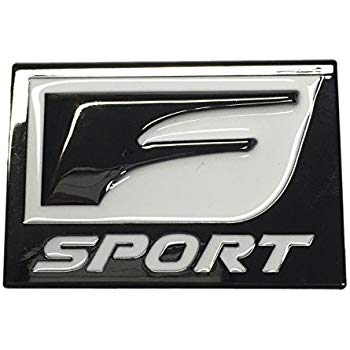 F Sport Logo - Amazon.com: New Black FSport Emblem Replaces OEM Lexus F Sport ...