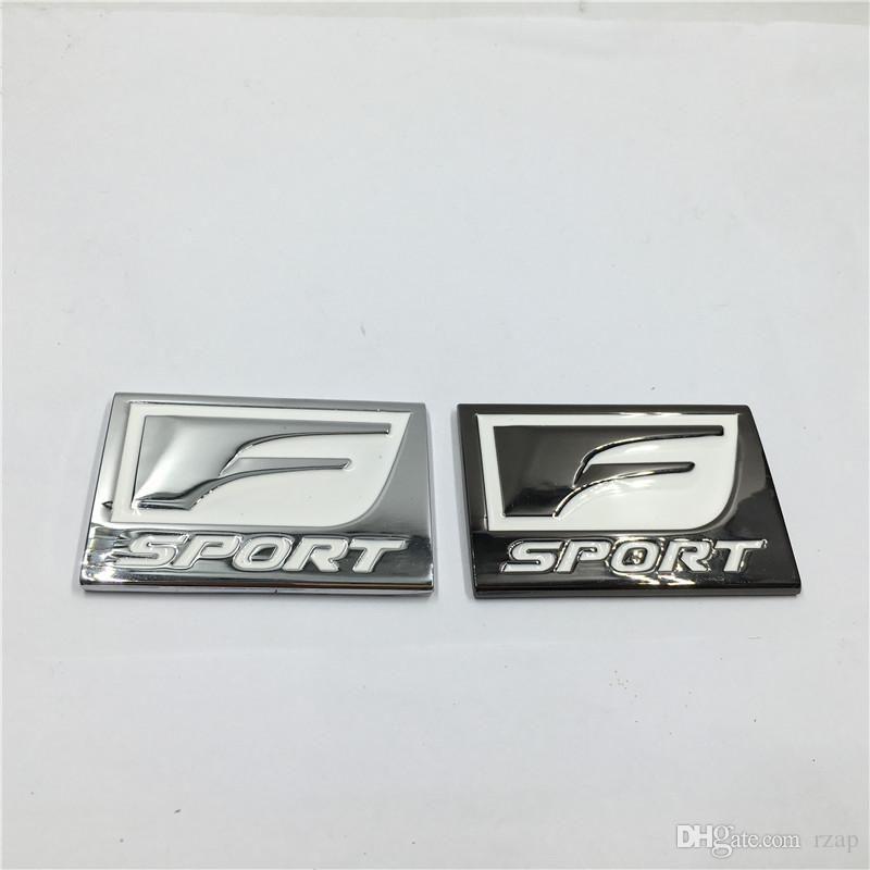 F Sport Logo - 2019 3D Metal F Sport Fport Emblem Chrome Badge Side Logo Car ...