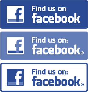 New Official Facebook Logo - Find us on Facebook Logo Vector (.EPS) Free Download