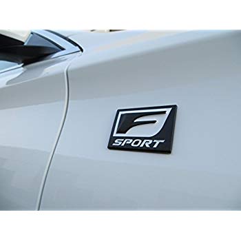 F Sport Logo - 1pc F Sport Logo 3D Metal Emblem Badge Sticker Fender