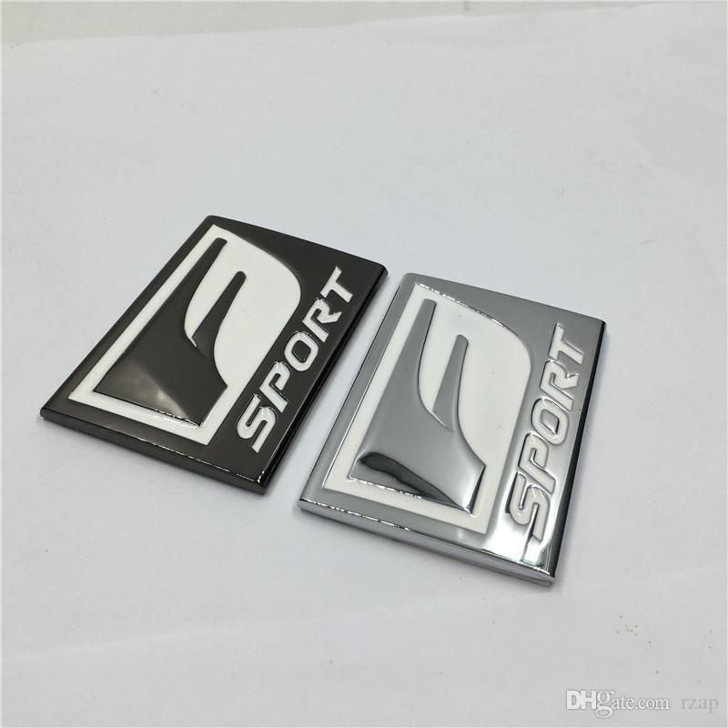F Sport Logo - F Sport Fsport Metal Emblem Chrome Badge Side Logo Car Stickers ...