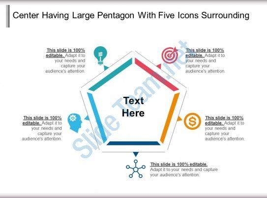 Five Hexagon Logo - Centre Having Large Hexagon With Five Hexagons Surrounding ...