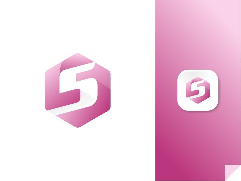 Five Hexagon Logo - Five Levels Security by Granada J Munif | Dribbble | Dribbble