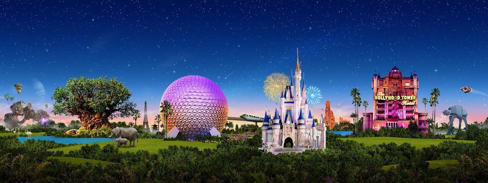 Walt Disney World Orlando Logo - Disney World Theme Park Tickets in Orlando, Florida | Walt Disney ...