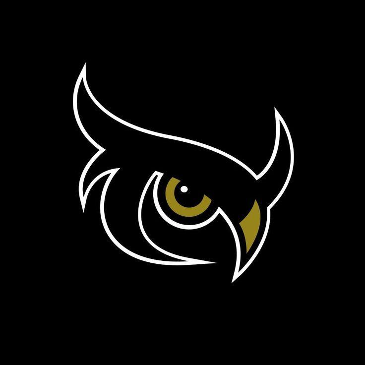 Owl Face Logo LogoDix