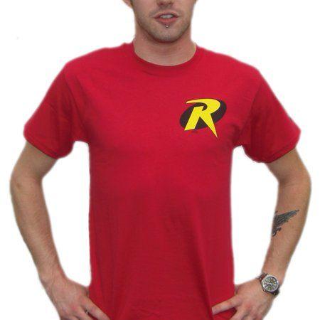 Walmart.com Put Logo - MyPartyShirt - Robin Logo T-Shirt from Batman - Walmart.com