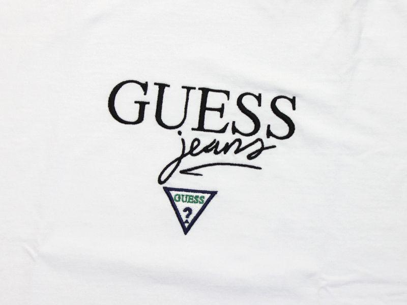 Guess Jeans Logo - rogues: GUESS GREEN LABEL ゲスグリーンレーベル short sleeves T-shirt ...
