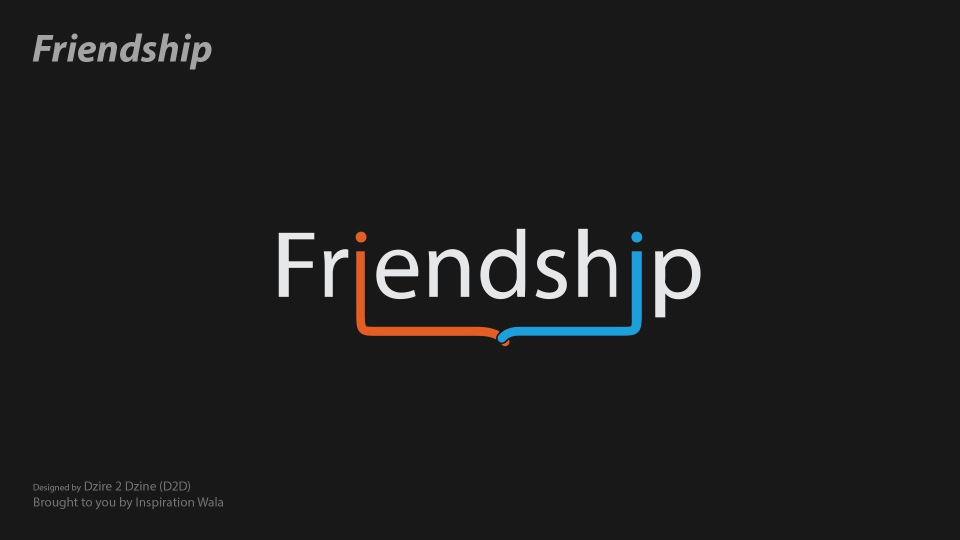 Friendship Logo - Friends - First Week Logo Collection - Inspiration Wala