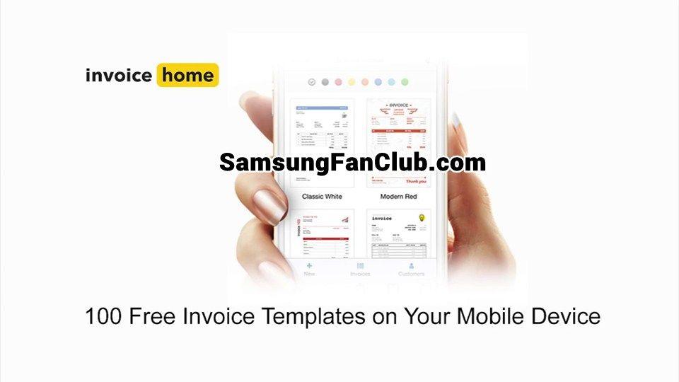 PDF Samsung Galaxy Logo - Free Invoice PDF Templates App for Samsung Galaxy S S S9