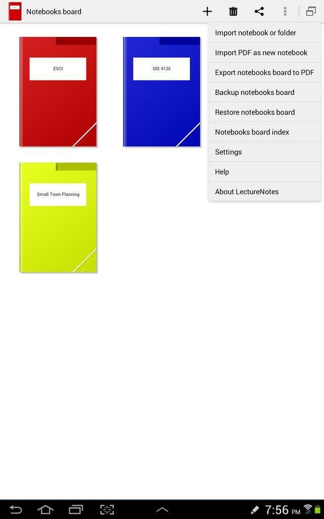 PDF Samsung Galaxy Logo - Import a PDF As a Note in LectureNotes on the Samsung Galaxy Note ...