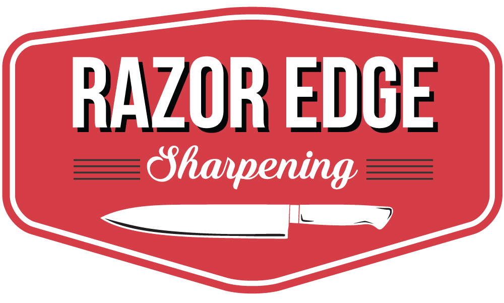 Sharping Razor Logo - Razor Edge Knife Sharpening – On Location Mobile Knife Sharpening ...