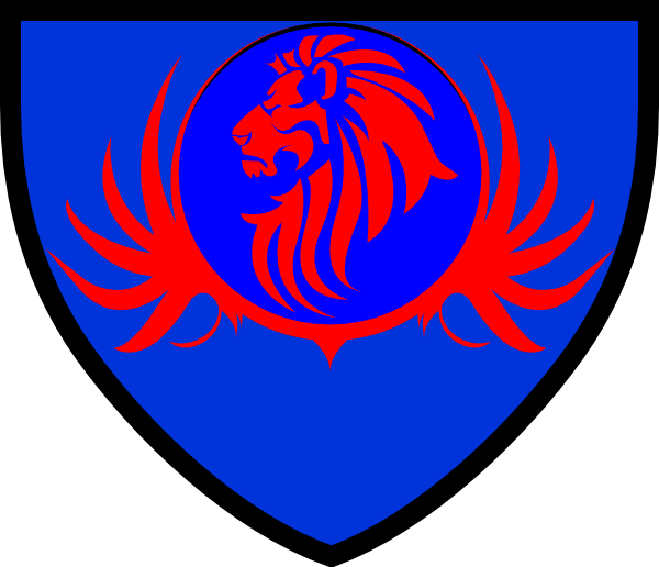Red and Blue Lion Logo - Red Lion Shield Clip Art at Clker.com - vector clip art online ...