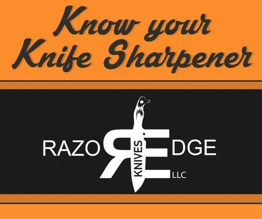 Sharping Razor Logo - Interview with Josh from RazorEdgeKnives Sharpening Service |