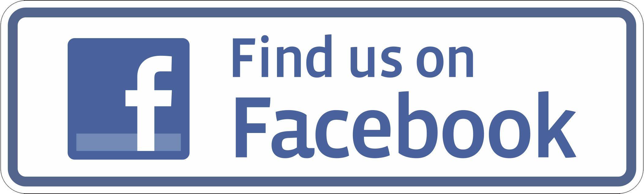 Like Us On Facebook Logo - Find Us On Facebook Logo