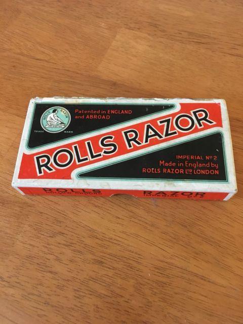 Sharping Razor Logo - Vintage Self-Sharpening Safety ROLLS RAZOR Imperial No 2 HOLLOW ...