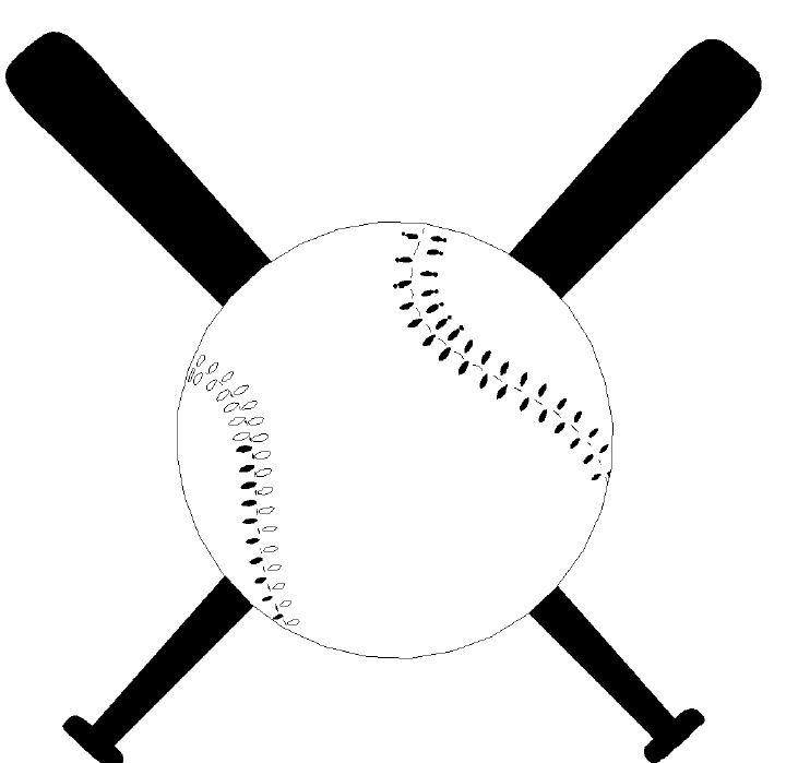 Crossed Bats Logo - Free Baseball Bat Pics, Download Free Clip Art, Free Clip Art on ...