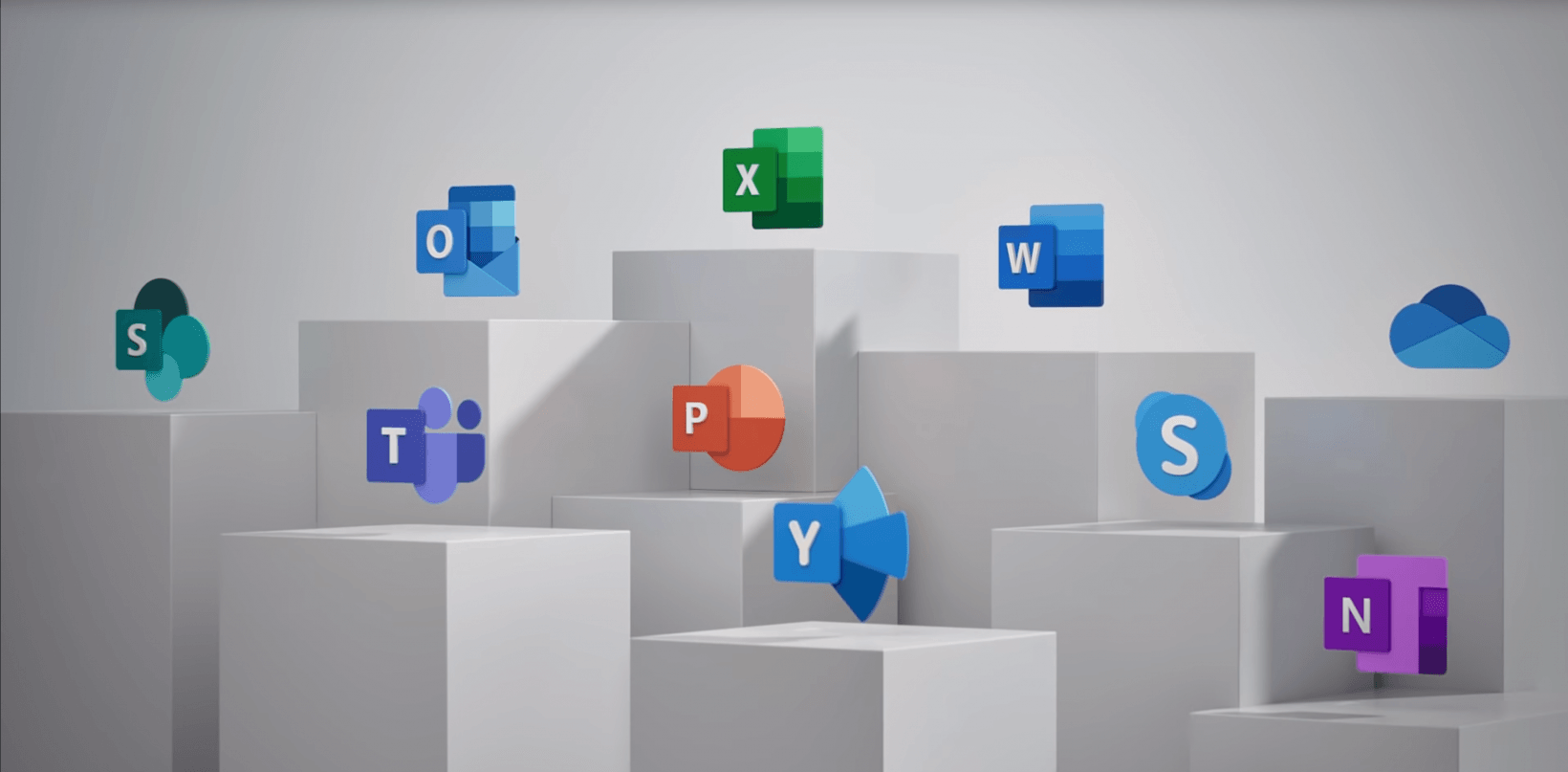 Microsoft Office 2018 Logo - Microsoft's new Office logos are a beautiful glimpse of the future
