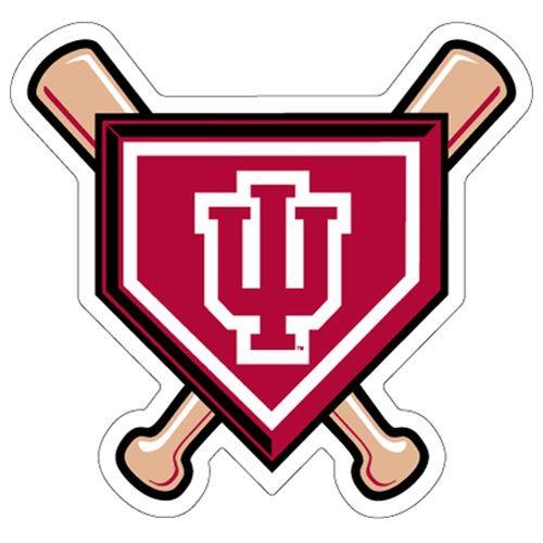 Crossed Bats Logo - Indiana Baseball 