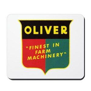 Oliver Tractor Logo - Oliver Tractor Mousepad