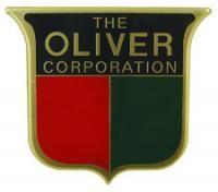 Oliver Tractor Logo - Emblem Two Color Tractor Super Super Super 66