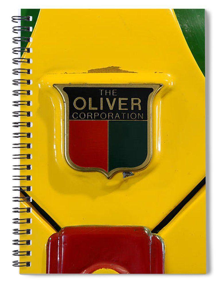 Oliver Tractor Logo - Vintage 1950 Oliver Tractor Emblem Spiral Notebook