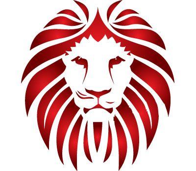 Red and Blue Lion Logo - LPS. Lions, Art, Lion tattoo