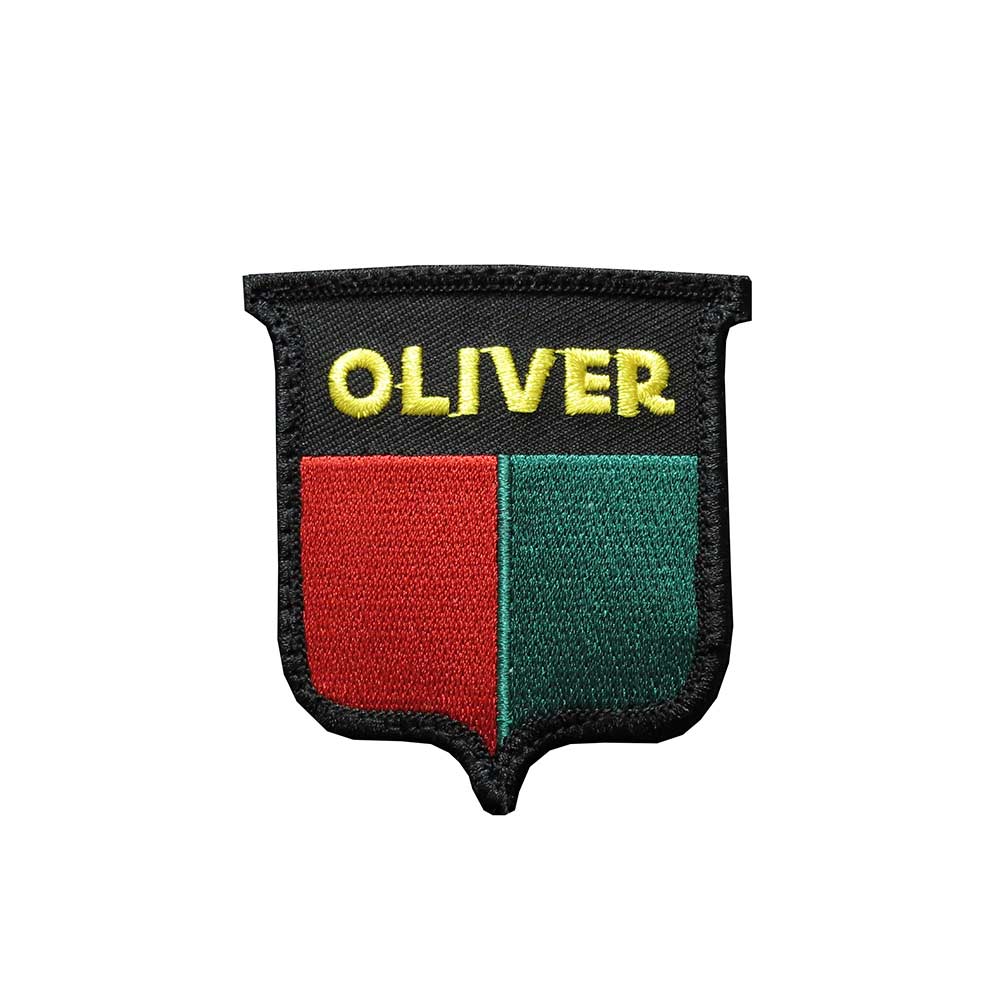 Oliver Tractor Logo - Vintage Oliver Logo Embroidered 2 x 2.5 Inch Patch