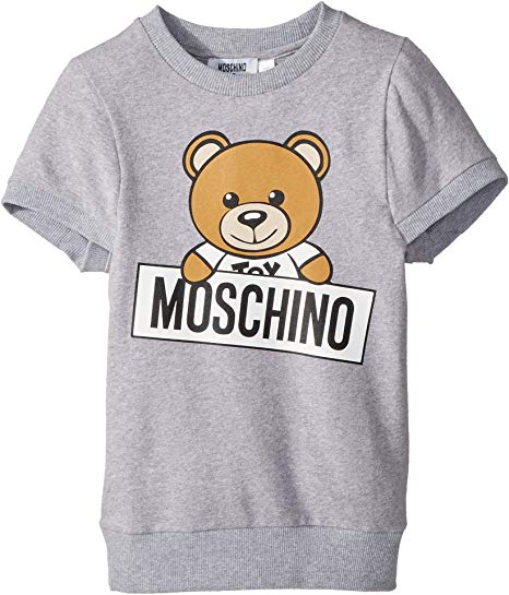 Moschino Bear Logo - Amazon.com: Moschino Kids Womens Short Sleeve Teddy Bear Logo ...