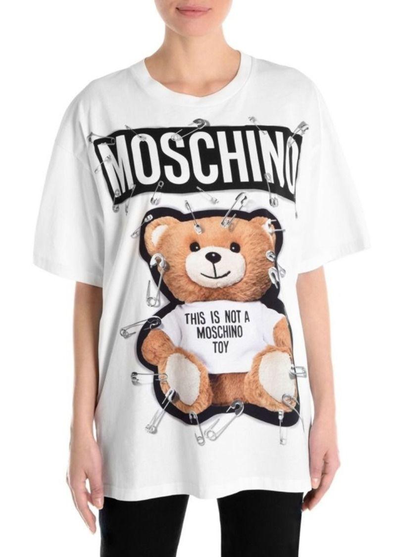 Moschino Bear Logo - Moschino Bear Logo T Shirt