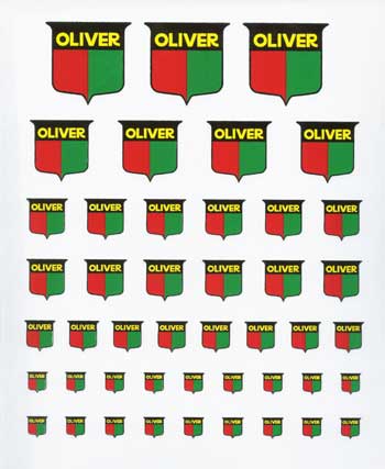 Oliver Tractor Logo - Tractor Decals