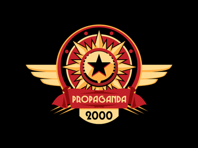 Propaganda Logo - Propaganda 2000 Logo by Ioan Decean | Dribbble | Dribbble