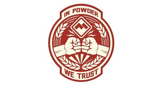Propaganda Logo - Powder Mountain Propaganda Patch. Logo Design. The Design Inspiration