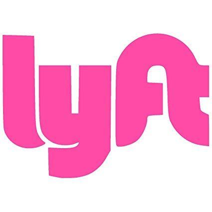 Lyft Logo - Amazon.com: LYFT Logo Vinyl Sticker Decal (4