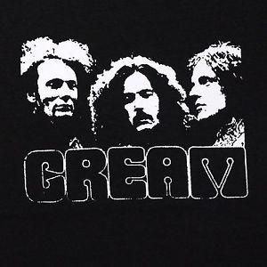 Cream Band Logo - Cream band ***SMALL*** screen printed t-shirt Black punk retro | eBay