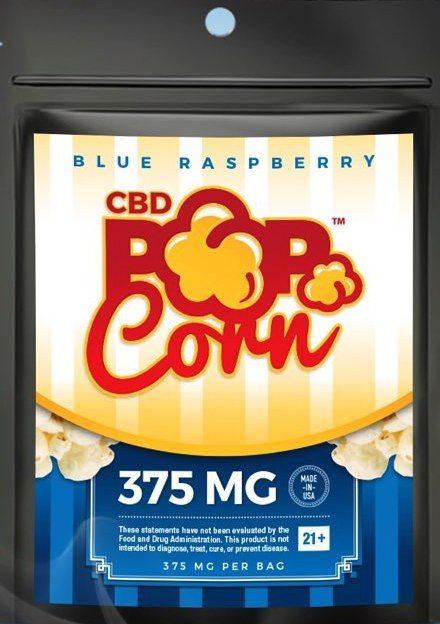 Red and Green Oil Logo - 375 CBD Popcorn-Jolly Green Oil - CBDPenShop.com