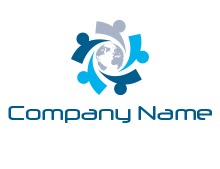 HR Company Logo - HR Logos, Employment Bureau, Recruitment, Staffing Logo Generator