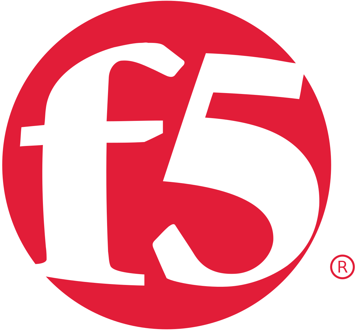 Big Red F Logo - F5 Networks
