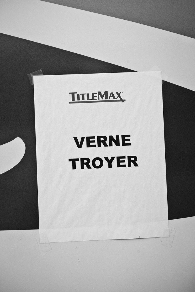 Title Max Logo - TitleMax Short on Cash? Commercials: Verne Troyer