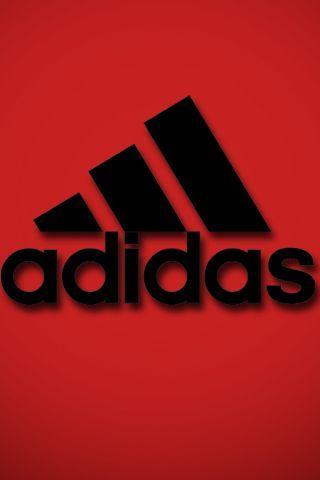 Red and Black Adidas Logo - Red and black adidas Logos