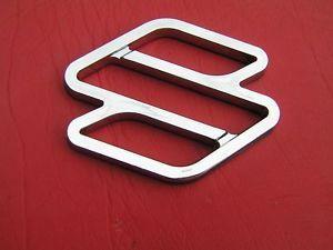 Old Suzuki Logo - SUZUKI OLD STYLE BADGE Logo Emblem *NEW Factory 2nd* Front Rear | eBay