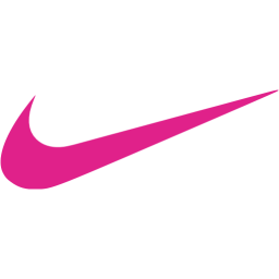 Pink Nike Logo