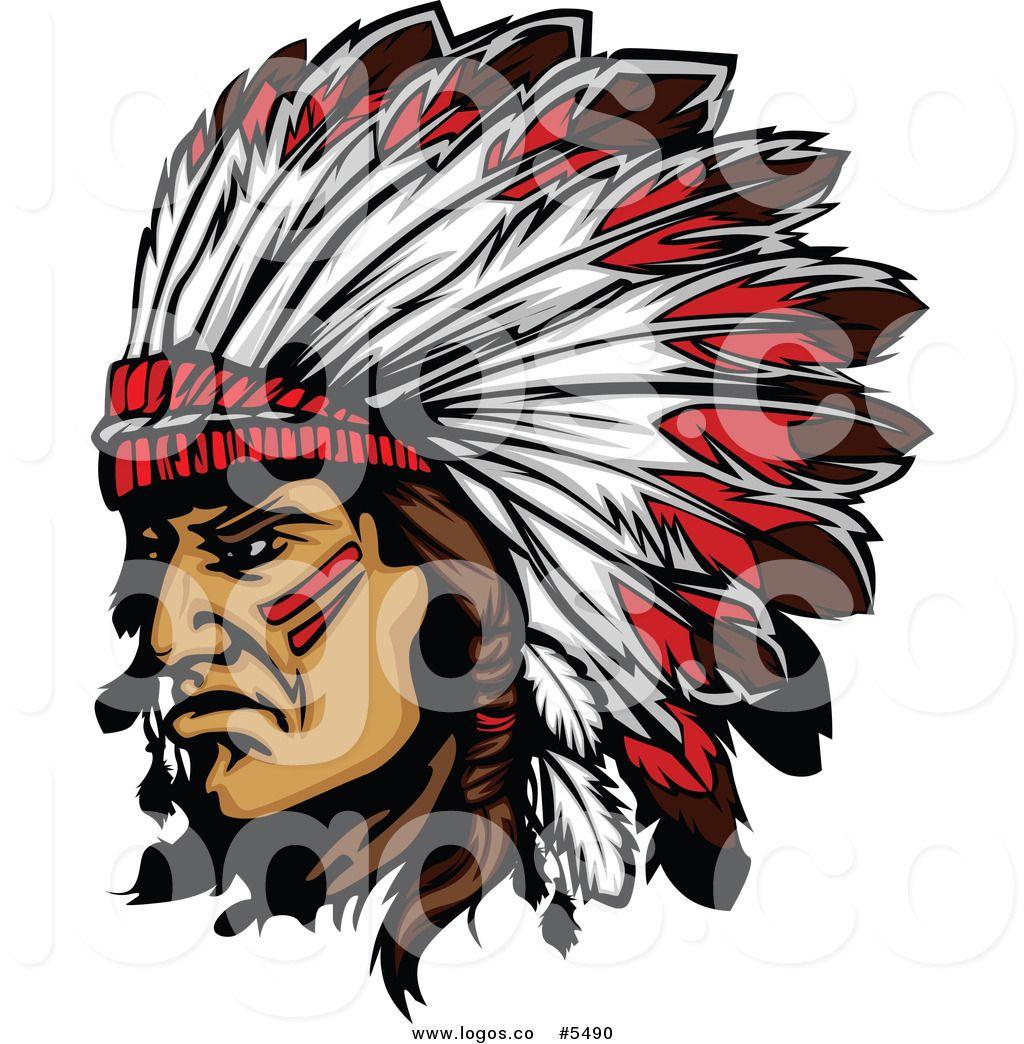 Indian Chief Logo - American indian Logos