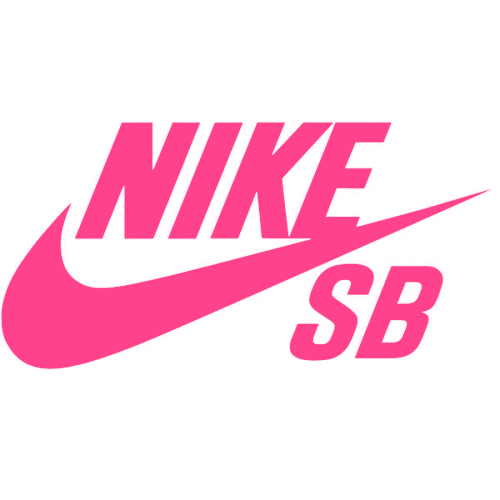 Pink Nike Logo - Hot Pink Nike SB Logo